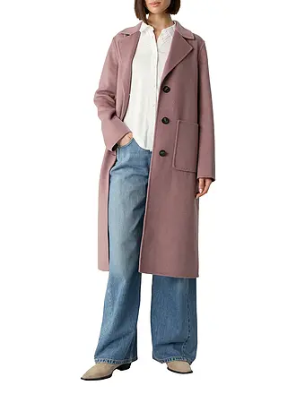 COMMA | Abrigo de lana | lila